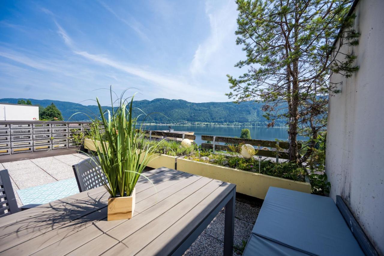 Wohnung Seeblick Sattendorf Exterior foto