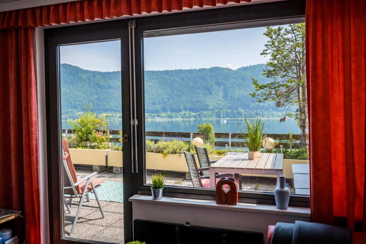 Wohnung Seeblick Sattendorf Exterior foto